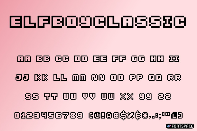 Preview of Elf Boy Classic Font