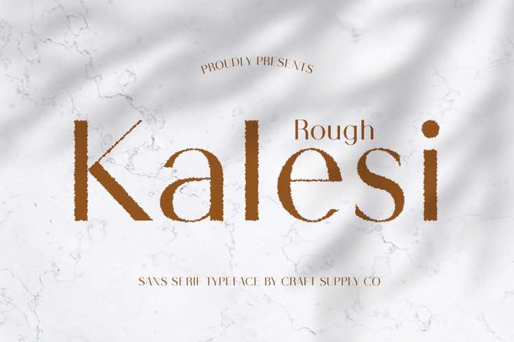 Kalesi Rough Font