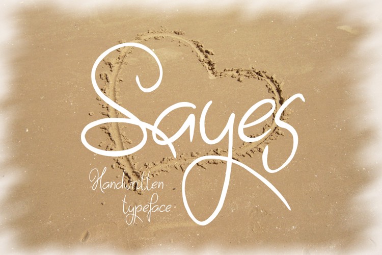 Sayes Font