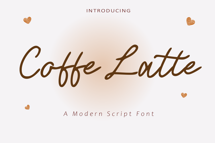 Coffe Latte Font