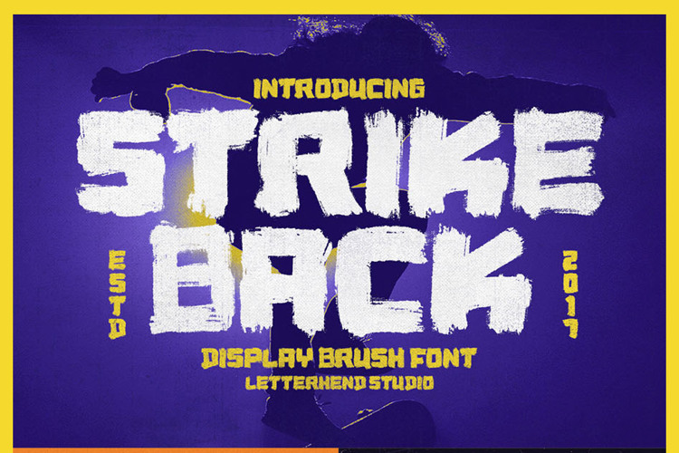 Strike Back Font