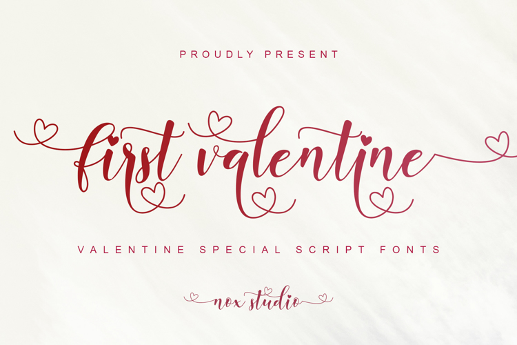 First Valentine Font
