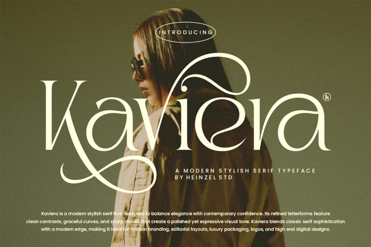 Preview of Kaviera Font