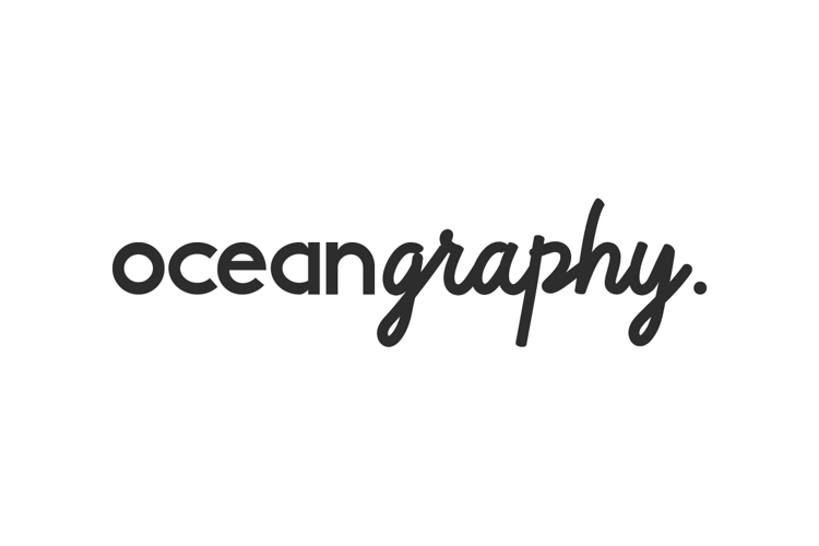 Ocean Graphy Font