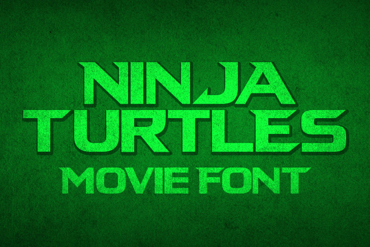 Ninja Turtles Font
