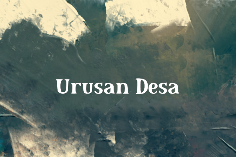 Preview of u Urusan Desa Font