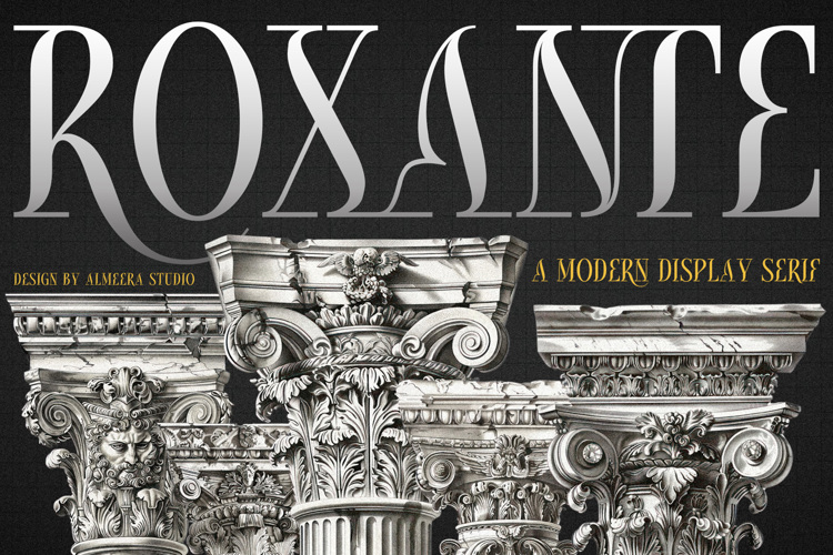 Preview of Roxante Font