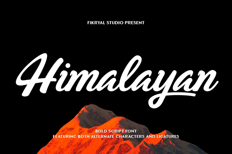 Preview of Himalayan Font