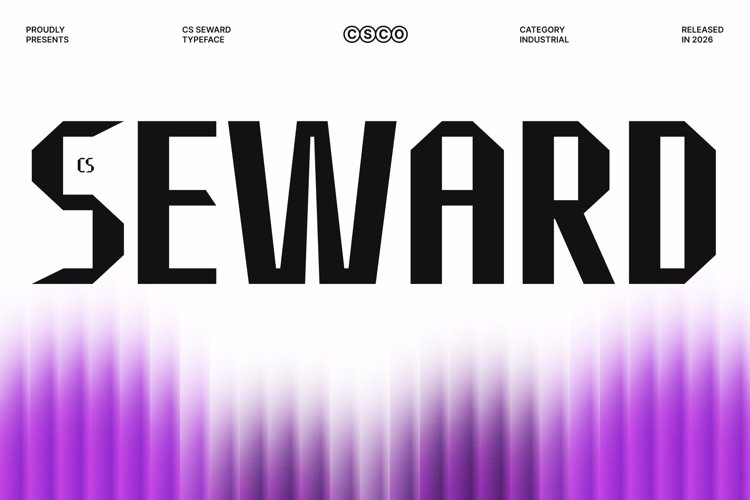 Preview of CS Seward Font