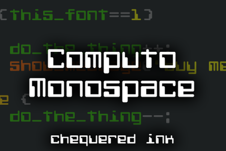Computo Monospace Font