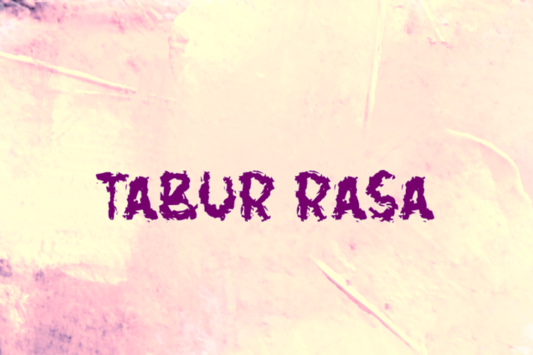 t Tabur Rasa Font