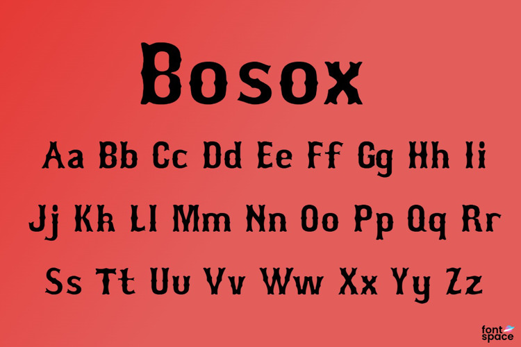 Bosox Font