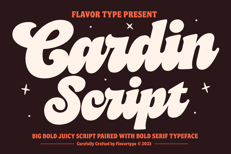 Cardin Script Font