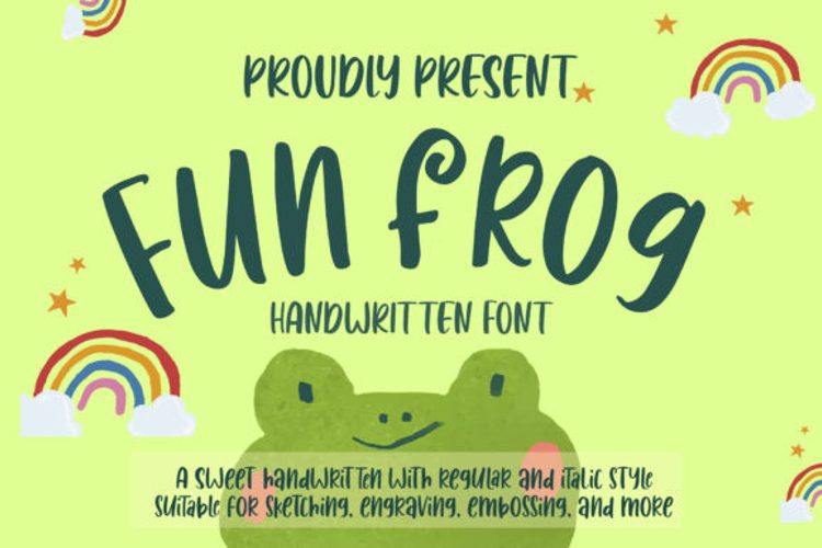 Fun Frog Font