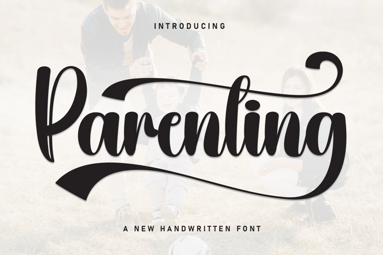 Preview of Parenting Font