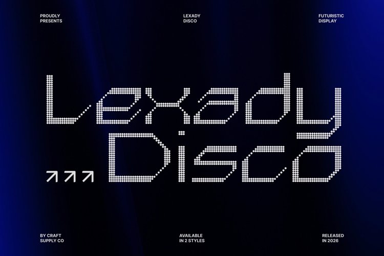 Preview of Lexady Disco Font