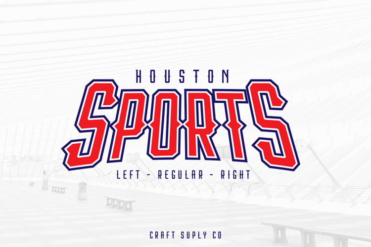 Houston Sport Font