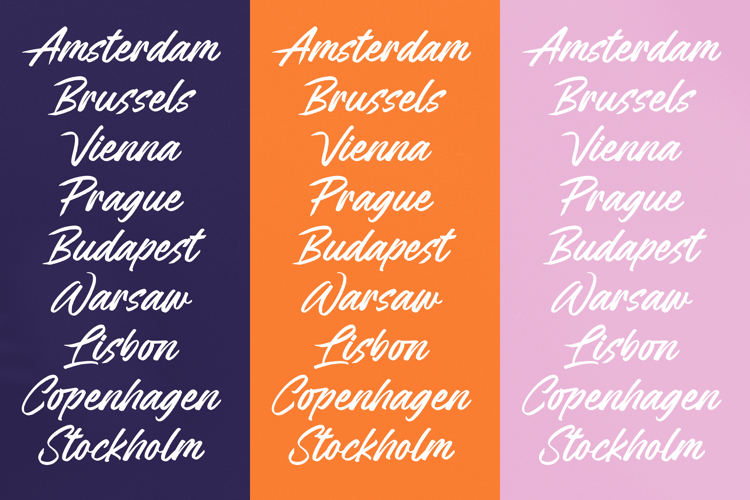 Preview of Legont Heritage Font
