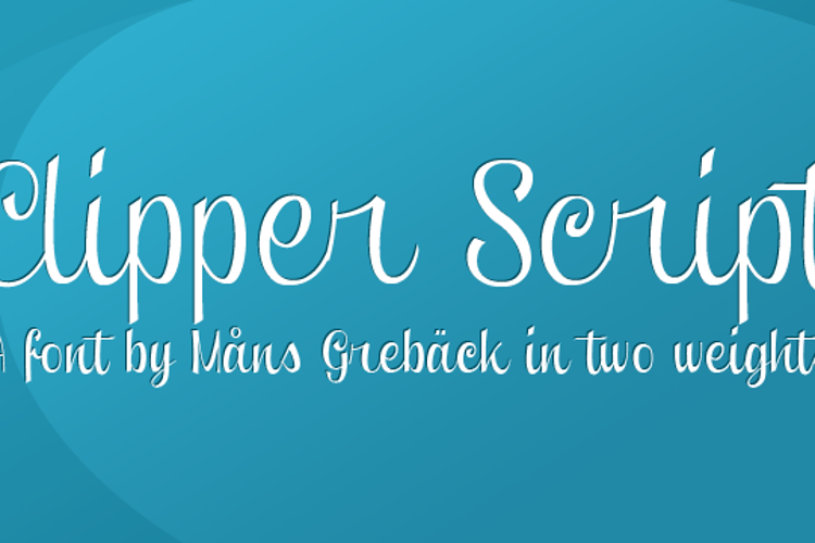 Clipper Script Font