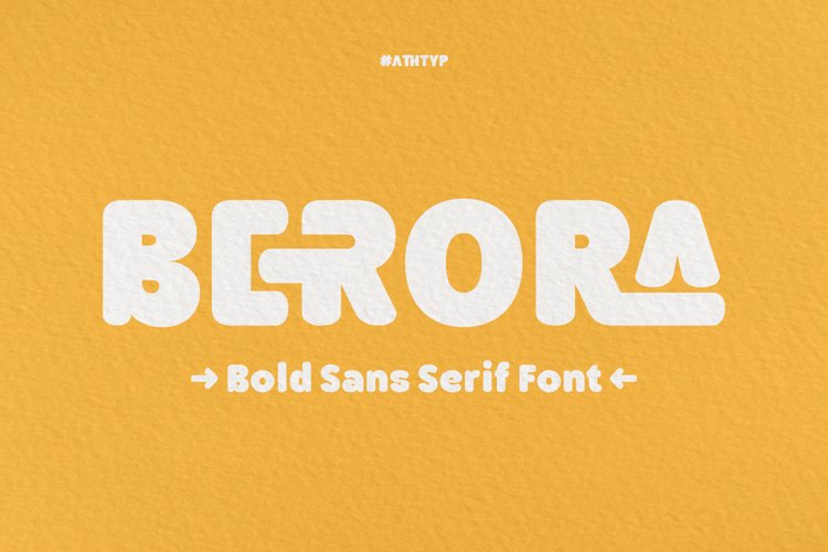 Preview of Berora Font