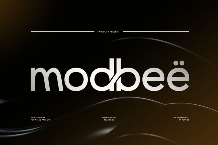 Preview of MODBEE Font