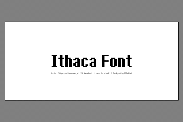 Ithaca Font