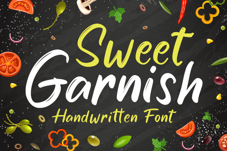 Sweet Garnish Font