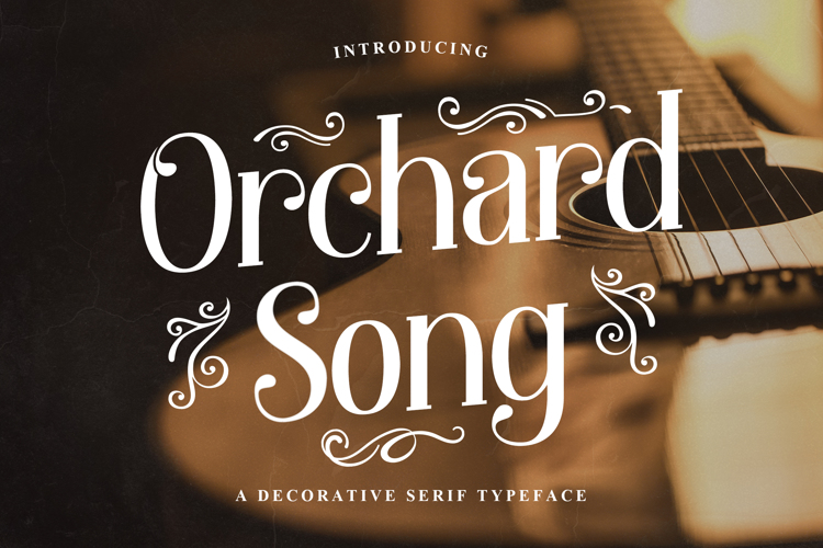 Orchard Song Trial Font