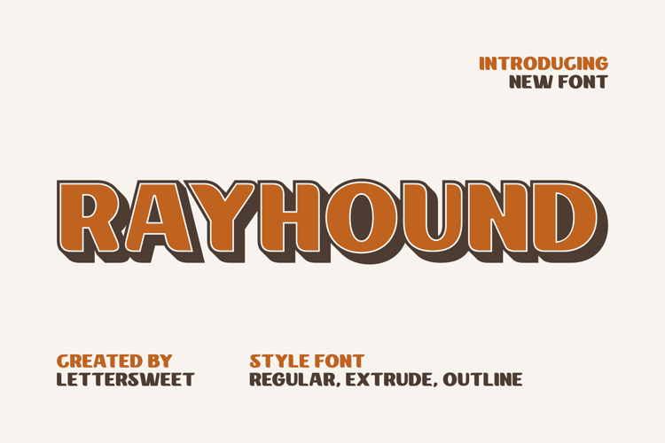 Rayhound Font