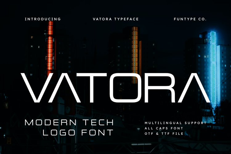 Preview of Vatora Font