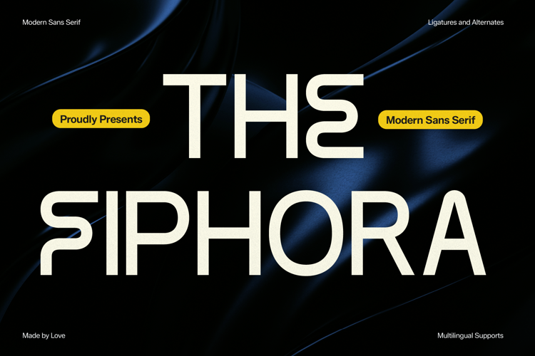 Preview of The Fiphora Font
