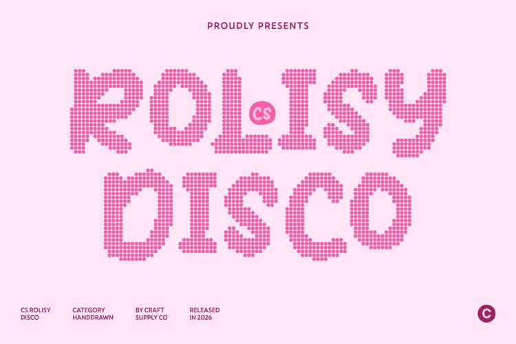 Preview of CS Rolisy Disco Font