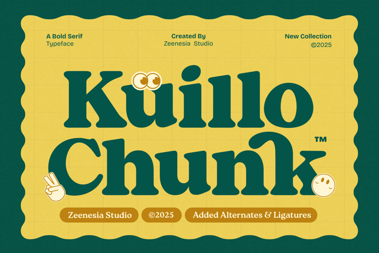 Preview of Kuillo Chunk Font