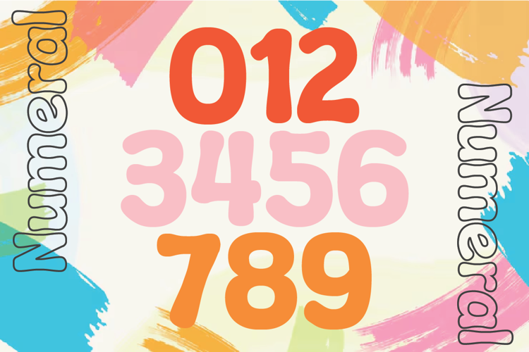 Preview of Broney Kids Font