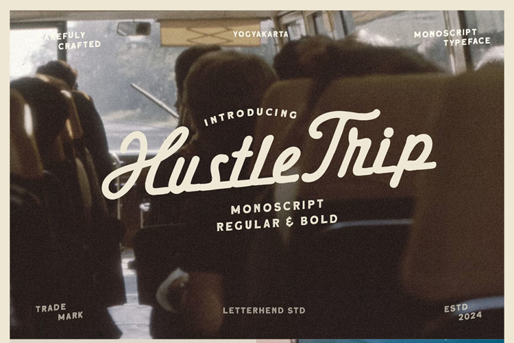 Hustle Trip Font