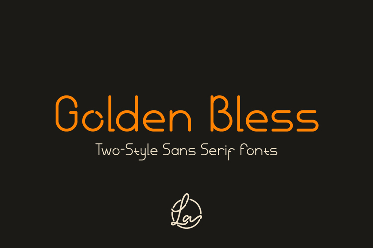 Golden Bless Font