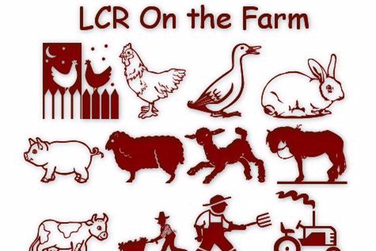 LCR On the Farm Font