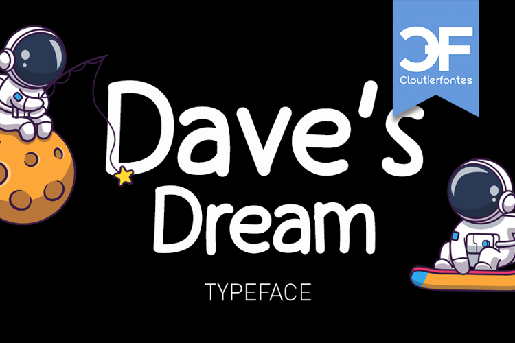 CF Daves Dream PERSONAL Font
