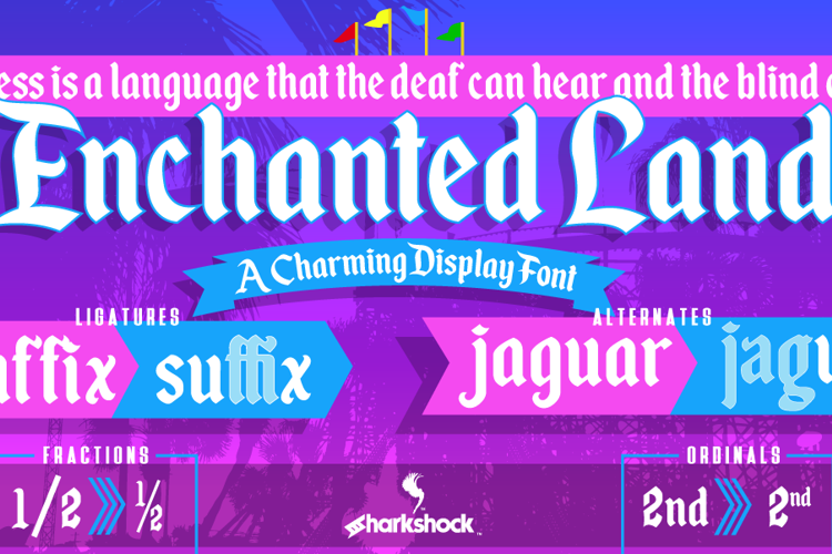 enchanted land font