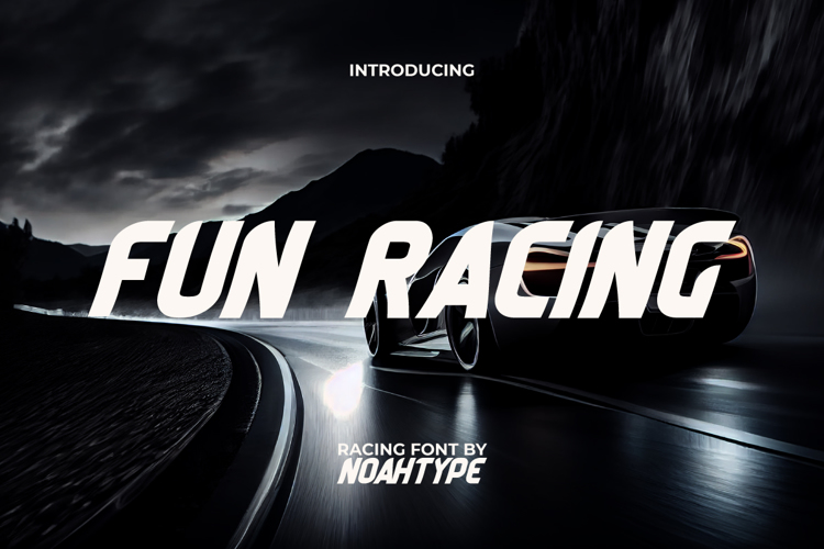 Fun Racing Font