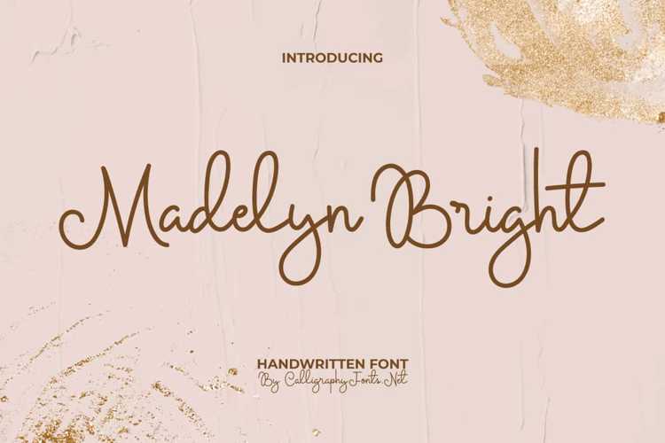 Madelyn Bright Font