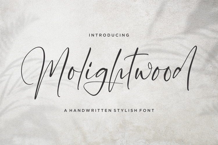 Molightwood Font