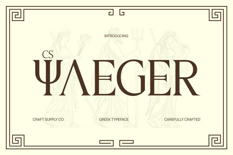 Preview of CS Yaeger Font