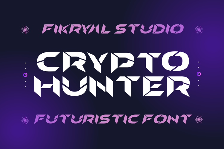 Crypto Hunter Font