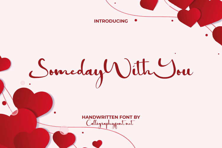 Someday With Y Font