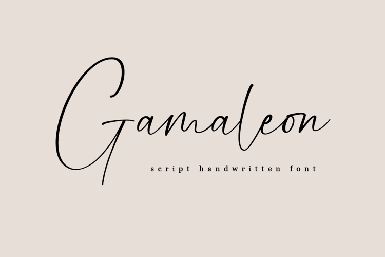 Gamaleon Font