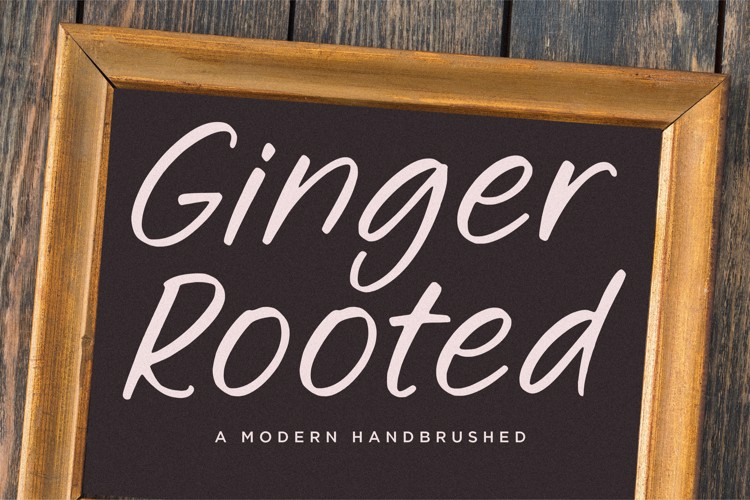 Ginger Rooted Font