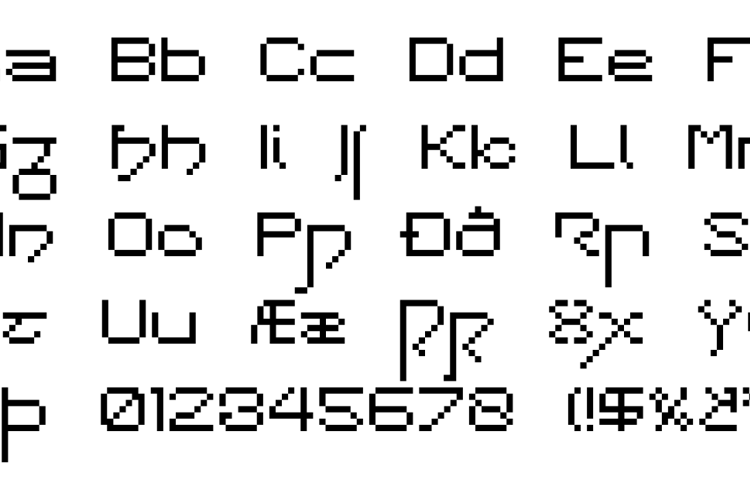 PixelOldEnglish Font