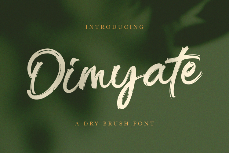 Dimyate Font