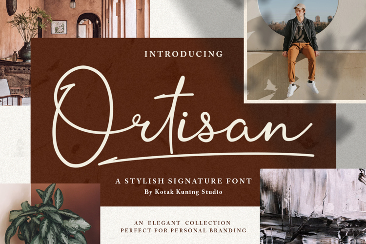 Ortisan Signature Font